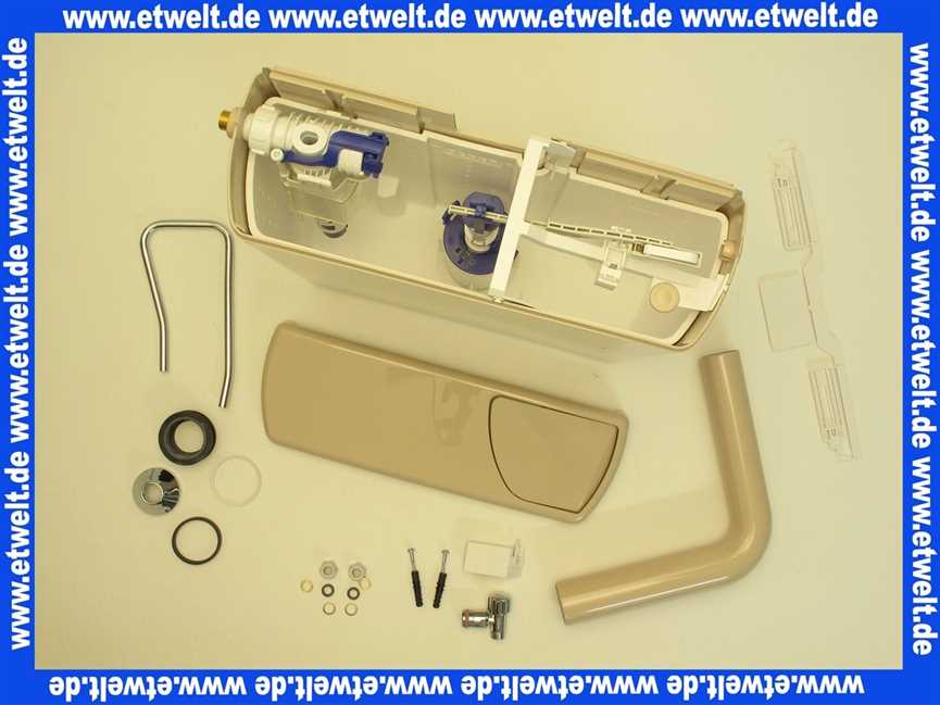 140000101 Geberit Aufputzspülkasten AP140 Spül-Stopp-Sp tiefh. WA li/mi/re, bahamabeige