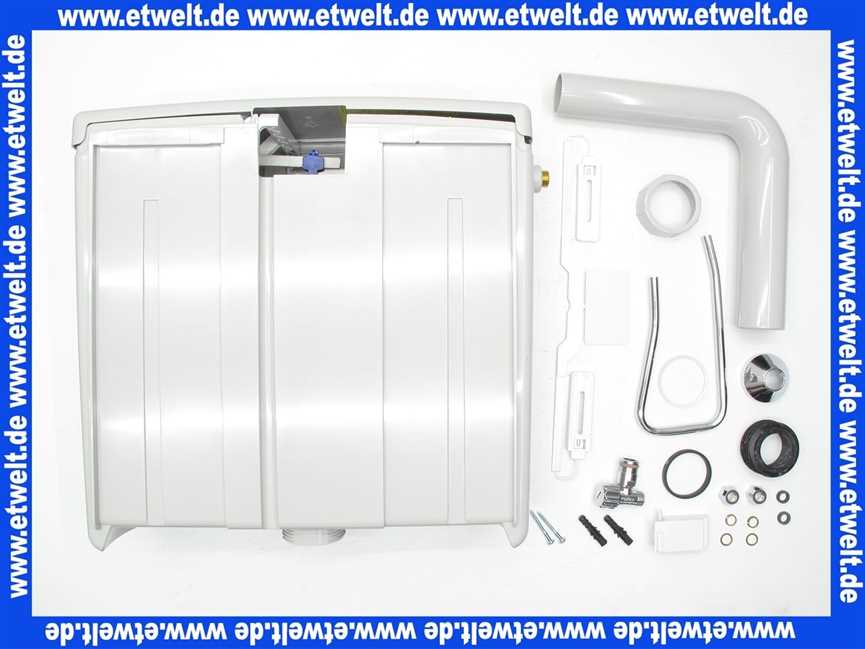 140000 AP Spülkasten Geberit manhattan 6-9l mit Spül- Stop- Steuerung