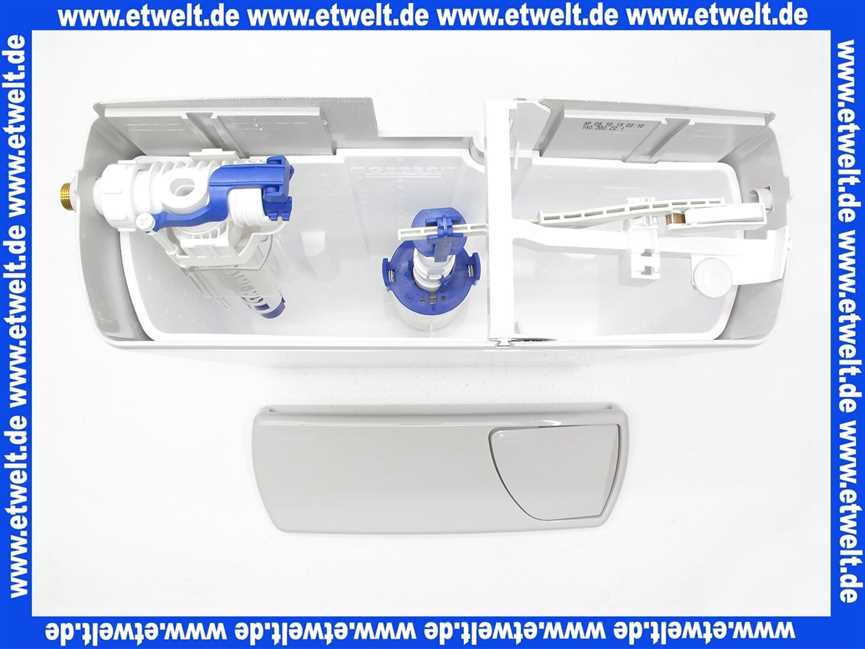 140000 AP Spülkasten Geberit manhattan 6-9l mit Spül- Stop- Steuerung
