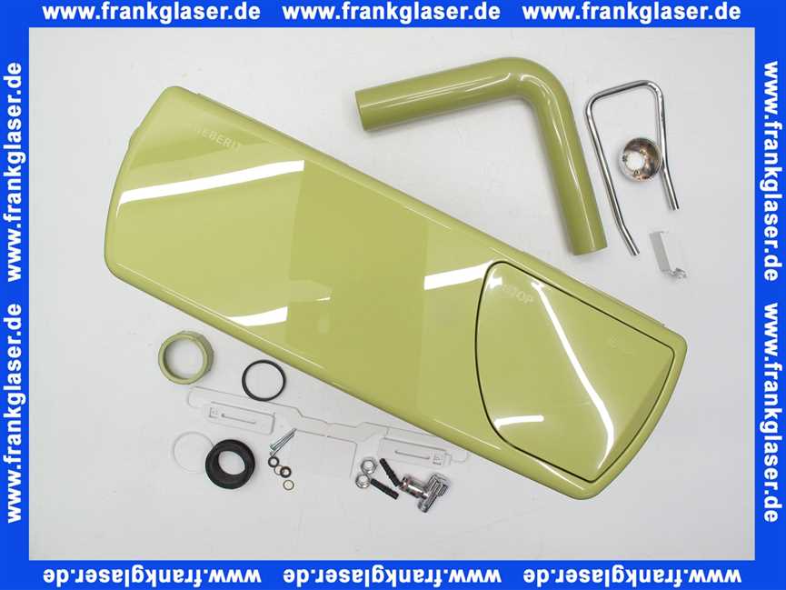 140000 AP Spülkasten Geberit moosgrün 6-9l mit Spül- Stop- Steuerung