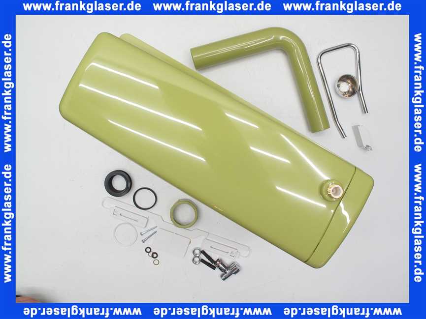 140000 AP Spülkasten Geberit moosgrün 6-9l mit Spül- Stop- Steuerung