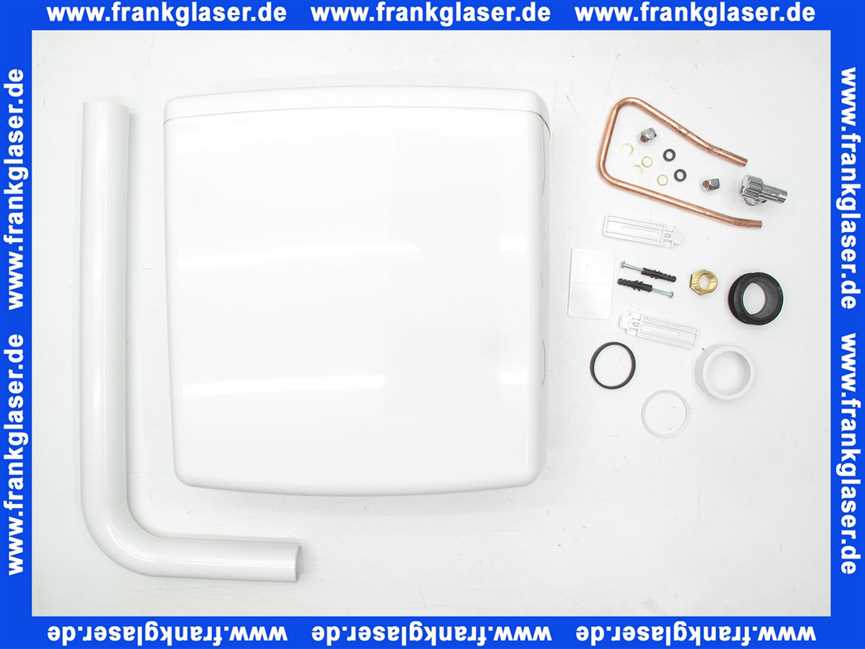 140305 AP Spülkasten Geberit weiß 6-9l halbhochhängend für Druckspüleraustausch