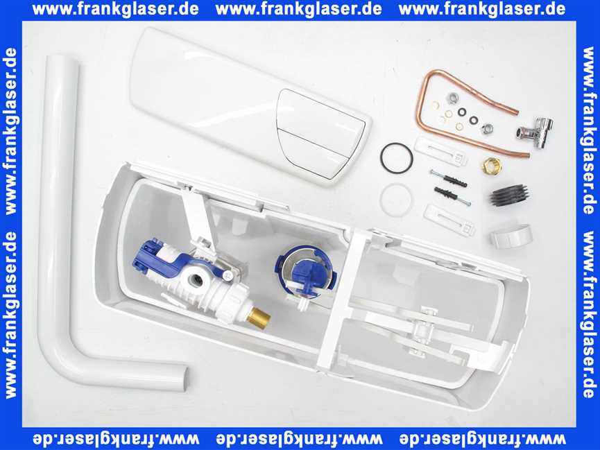 140305 AP Spülkasten Geberit weiß 6-9l halbhochhängend für Druckspüleraustausch