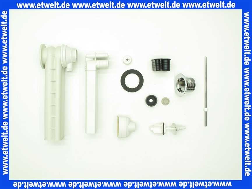 152018001 Geberit Waschbeckenanschluss mit integriertem Überlauf und Hebelbetätigung