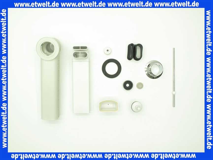 152018001 Geberit Waschbeckenanschluss mit integriertem Überlauf und Hebelbetätigung