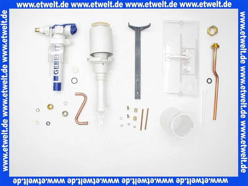 215420001 Geberit Umbauset zu UP-Spülkasten Modell 15.000 (Nachfolgeartikel)