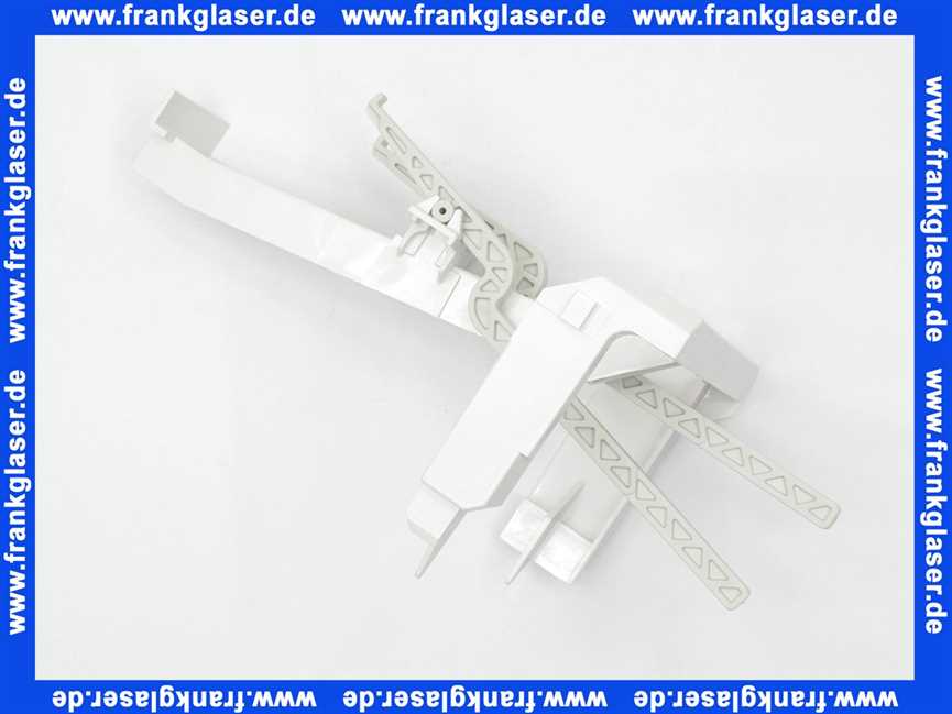 240426001 Geberit Konsole mit Betätigungshebel zu AP140 2-Mengen-Spülung