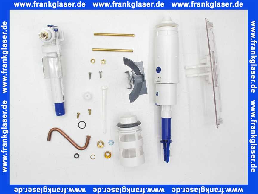 240835001 Geberit Umbauset für UP Spülkasten auf Tastenbetaetigung Twinline