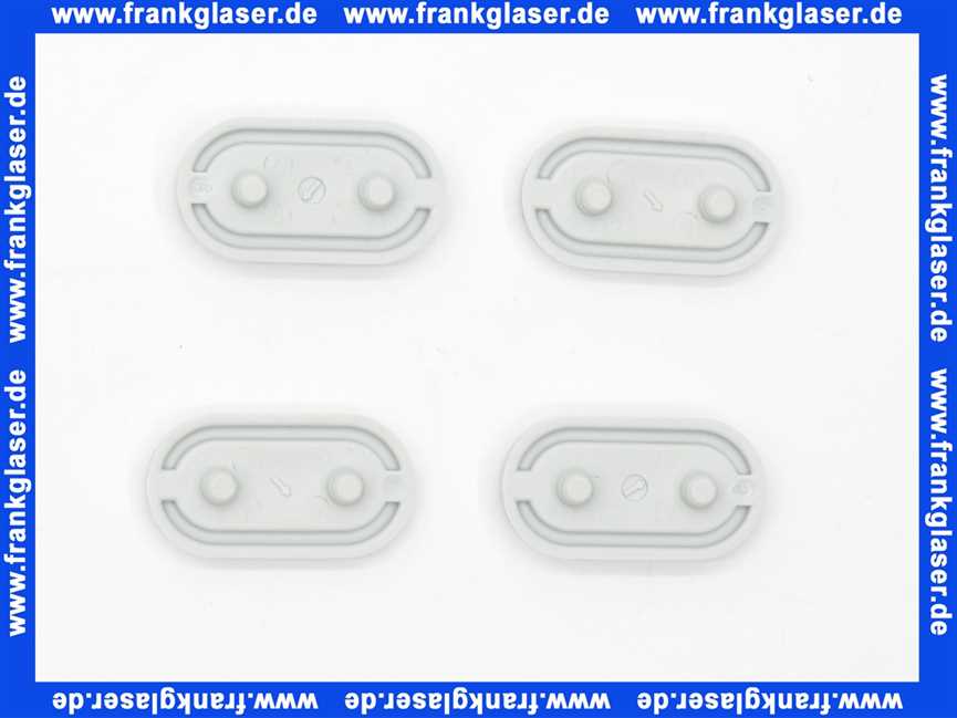 241517CG1 Geberit Set Ausgleichspuffer erhöht für WC-Sitz AquaClean 5000/5000plus