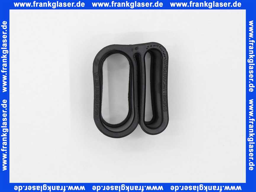 241686001 Geberit Überlaufdichtung zu Waschbeckenanschluss Clou