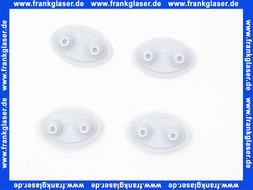 242174001 Geberit Set Ausgleichspuffer erhöht für WC-Sitz zu AquaClean 4000