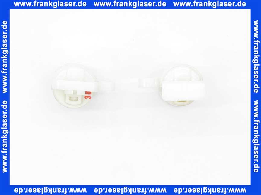 242264001 Geberit Set Dämpfer für WC-Sitz und Deckel zu AquaClean 4000