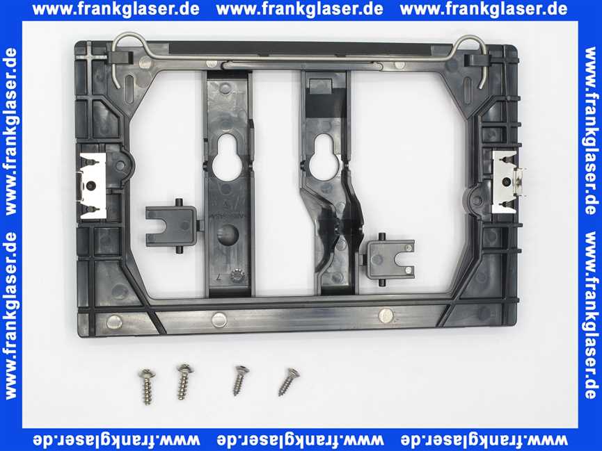 242274001 Geberit Befestigungsrahmen zu Spülkasten Betätigungsplatte Delta