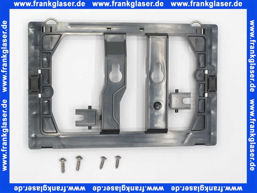 242274001 Geberit Befestigungsrahmen zu Spülkasten Betätigungsplatte Delta