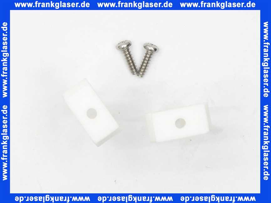 294821001 Geberit Set Deckelklammern