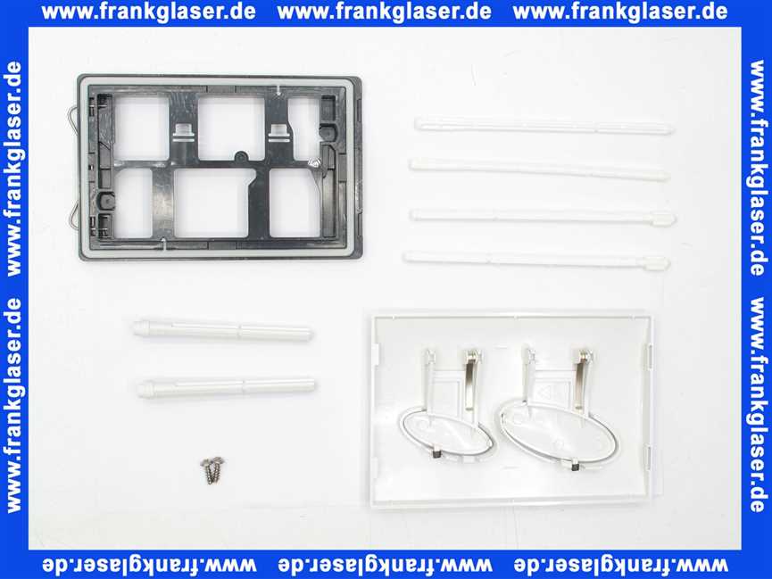 Geberit Abdeckplatte Kappa20 weiss Drückerplatte Betätigungsplatte für Betätigung von oben oder von vorne