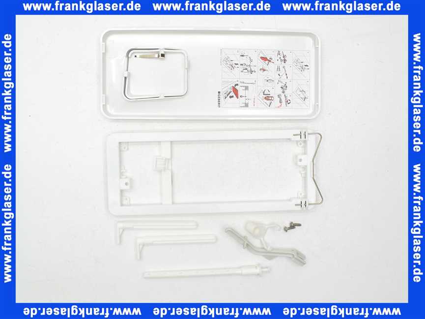 115394111 Geberit Betätigungsplatte Topline weiß zu UP-Spülkasten mit Betätigung von oben