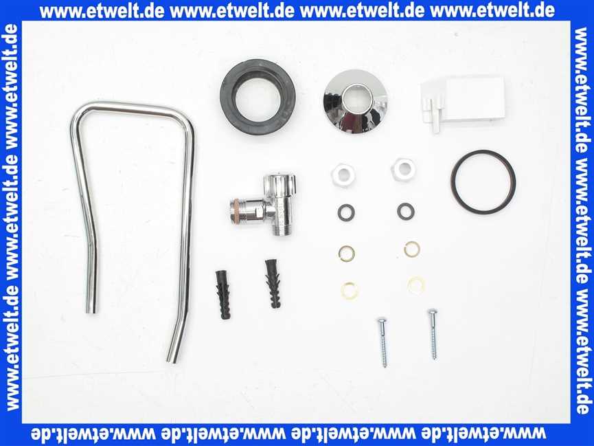 21673200 Geberit Servicepaket m.Eckventil R 1/2 f.AP-Spuelkast
