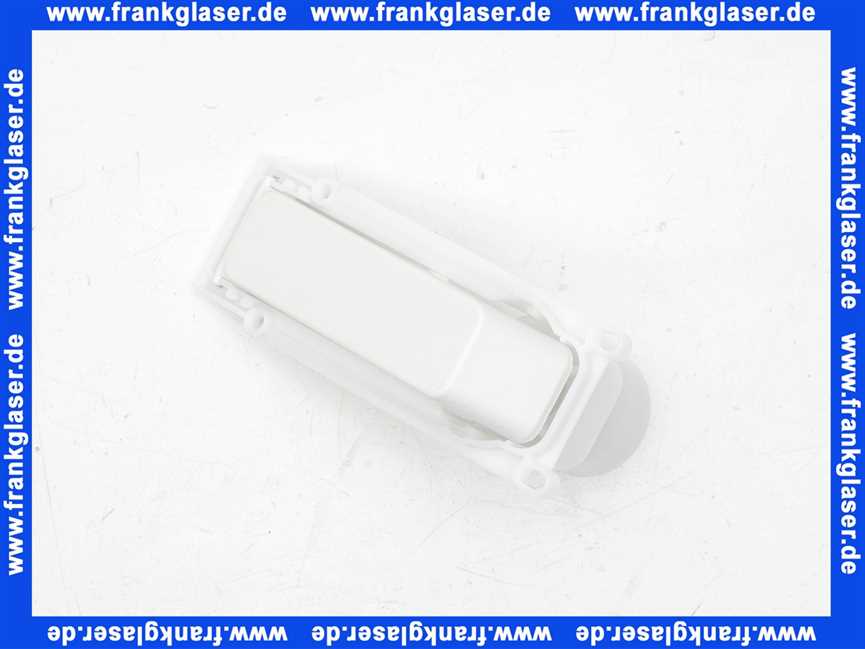 240048111 Geberit Betätigungsplatte Drückerplatte in weiss