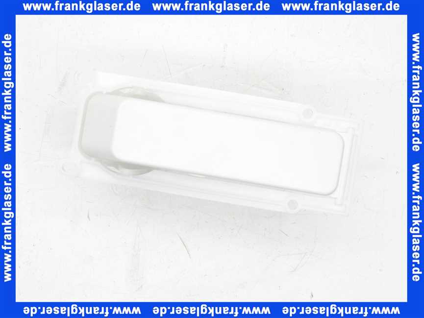 240048111 Geberit Betätigungsplatte Drückerplatte in weiss