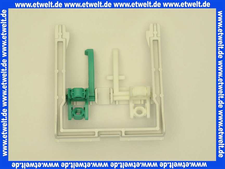 24007900 Geberit Lagerbock f.UP-Spuelkasten f.Betaetigung v.ob