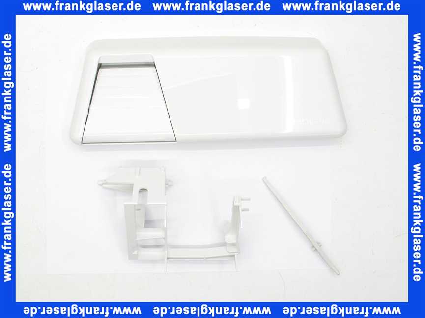240099111 Geberit Deckel mit Taste reinweiss f.AP-Spuelkasten