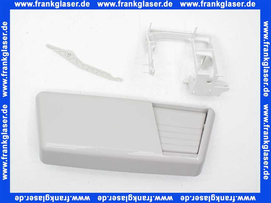 240099CG Geberit Deckel mit Taste manhattan f.AP-Spuelkasten 130.000 Bauj.1991-1994