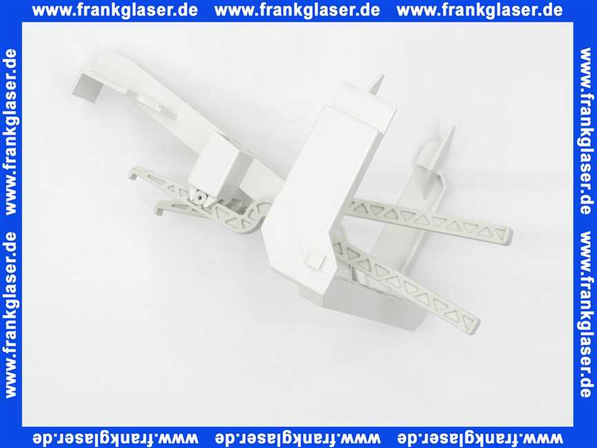 24042600 Geberit Konsole mit Betaetigungshebel für AP-Spuelkasten