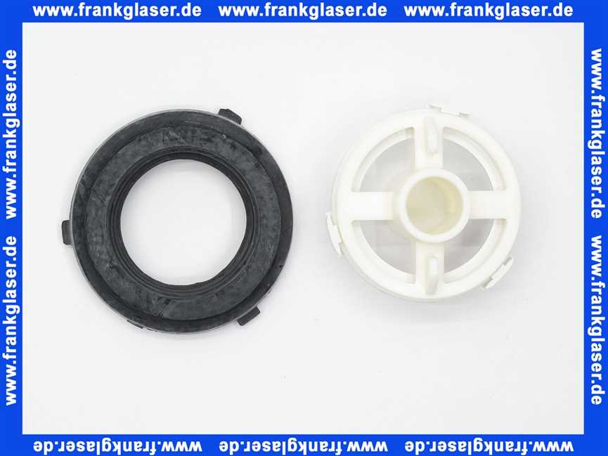 240459001 Geberit Befestigungsset für Überlaufkopf Exzenter