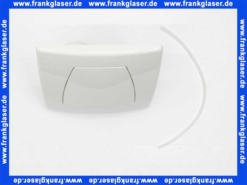 240562111 Geberit Handdrücker Drückerplatte weiss für Public Urinalbetätigung