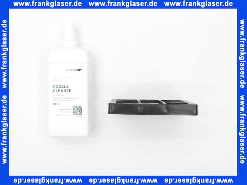 Geberit Set Aktivkohlefilter u. Düsenreiniger für Geberit AquaClean WC-Komplettanlagen 240625001