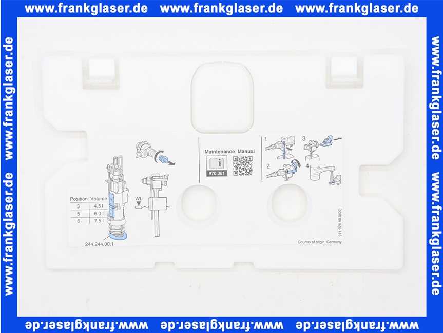 24134300 Geberit Schutzplatte Duo UP100 Spülkasten