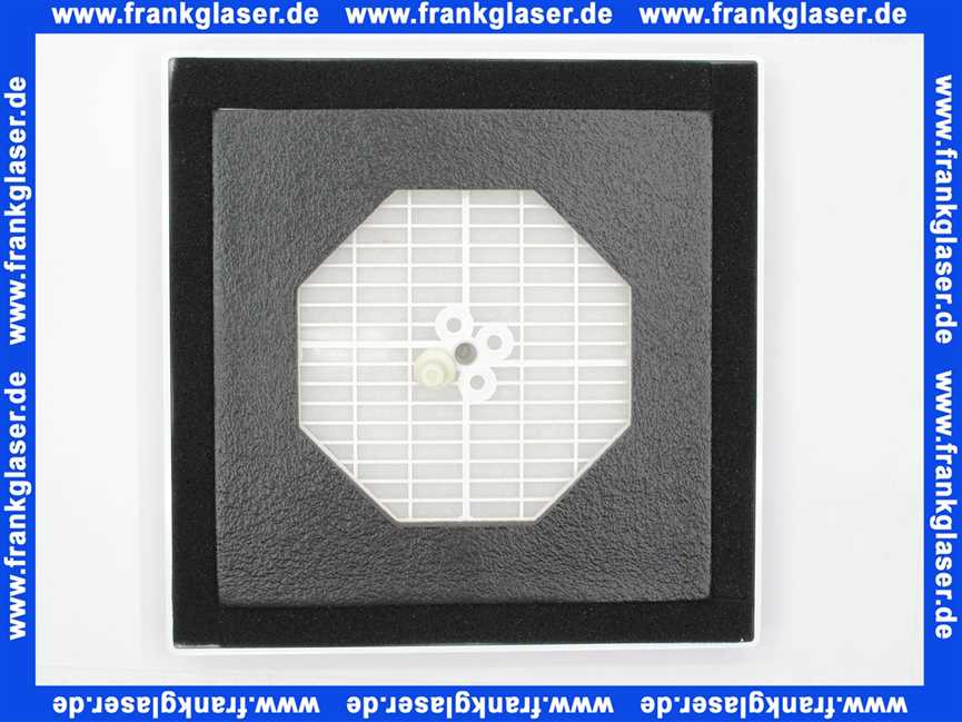 241510001 Geberit Abdeckplatte Abdeckung weiss für Unterputz-Lüfter