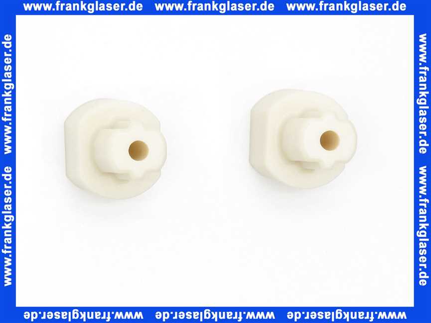 Geberit Set Steckbolzen für WC-Sitz und WC-Deckel, zu Geberit AquaClean Sela 242876001