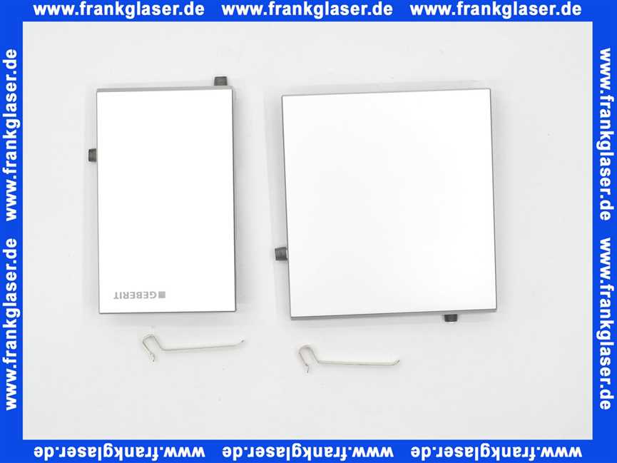 242.904.00.01 Geberit Tasten zu AquaClean Designplatte