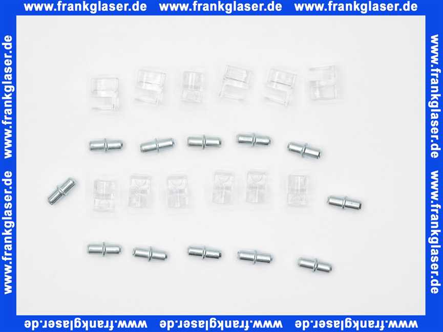 Geberit Glas Bodenträger (12 St.) 244414001