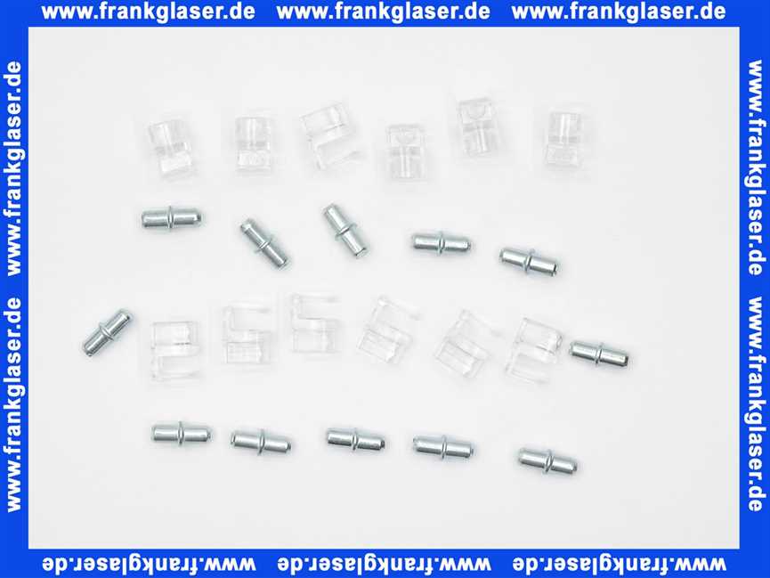 Geberit Glas Bodenträger (12 St.) 244414001