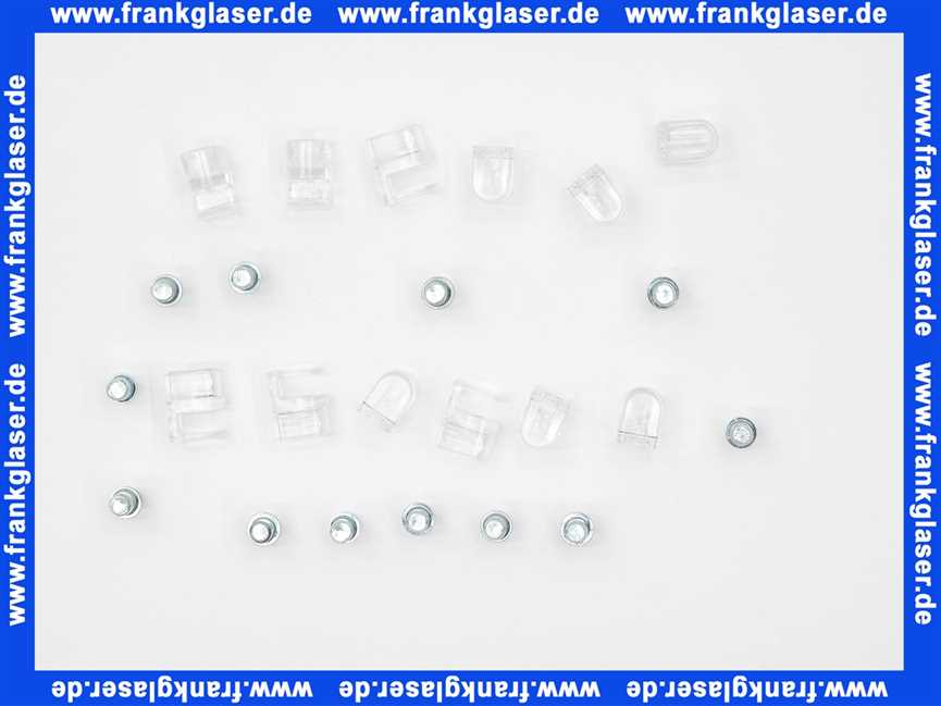 Geberit Glas Bodenträger (12 St.) 244414001