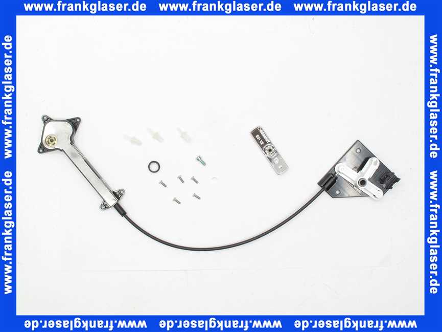 244554001 Geberit Betätigungshebel fuer ONE Waschtischunterschrank B75 inkl. Innenteil