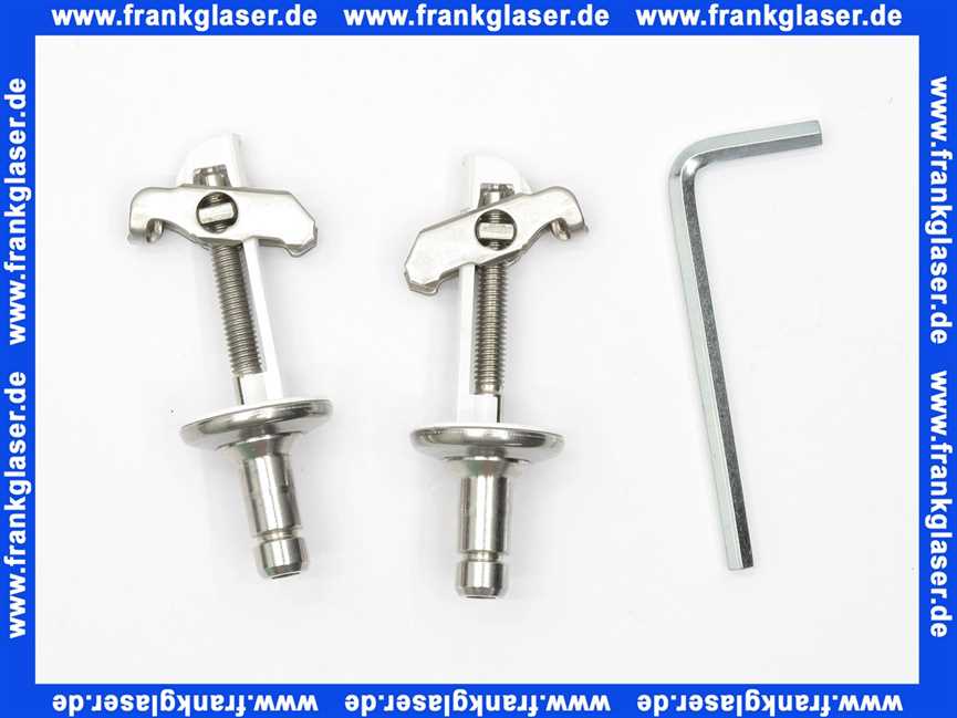 Geberit Fixierbolzen m. Abdichtscheibe für WC-Sitz 244625001