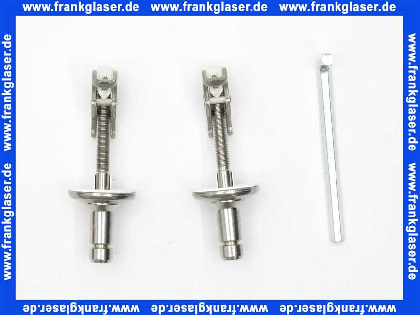 Geberit Fixierbolzen m. Abdichtscheibe für WC-Sitz 244625001