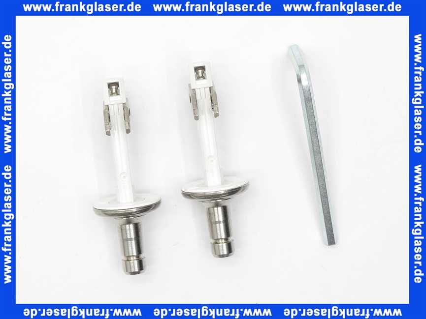 Geberit Fixierbolzen m. Abdichtscheibe für WC-Sitz 244625001