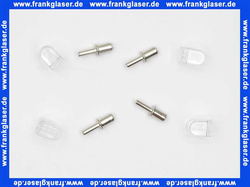 Geberit Set Regalbolzen für Glaseinlegeboden (4 St.) 244805001