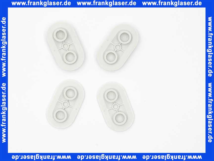 Geberit Set Puffer für WC-Sitz 3/7mm 244824001