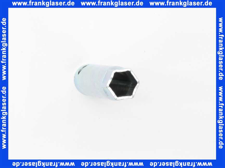 Geberit Renova Montageschlüssel für WC-Sitze Befestigung von unten 521100000