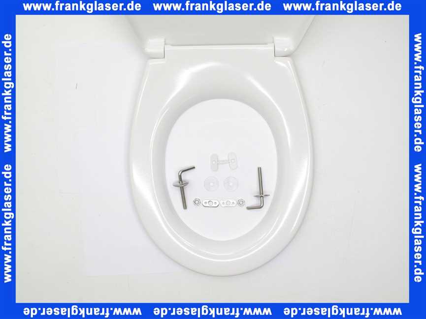 Geberit Renova WC-Sitz, Befestigung von unten universal, weiß 572165000