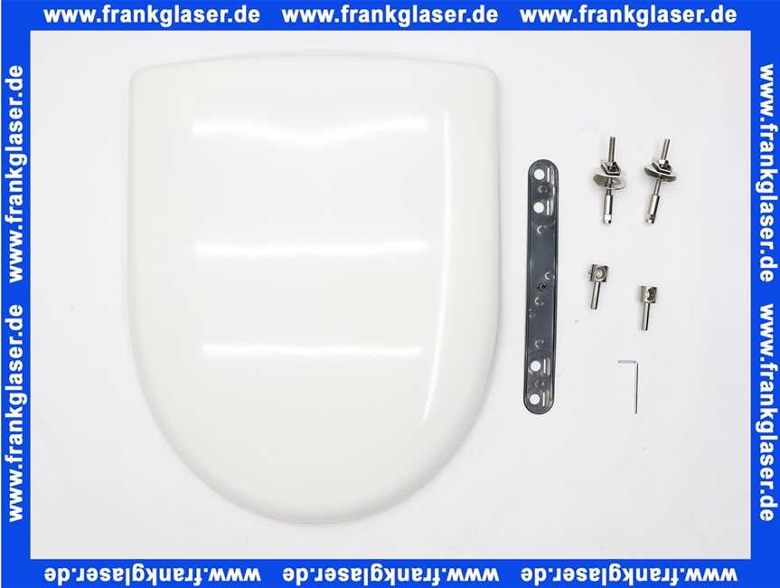 Geberit Renova WC-Sitz, Befestigung von oben weiß 573015000