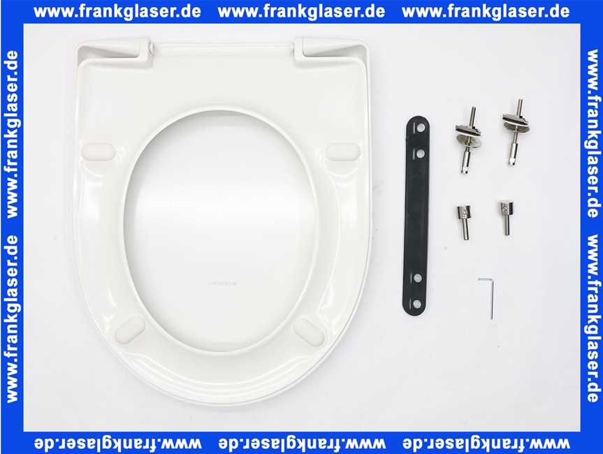 Geberit Renova WC-Sitz, Befestigung von oben weiß 573015000