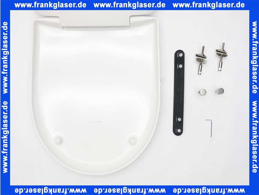 Geberit Renova WC-Sitz, Befestigung von oben weiß 573015000