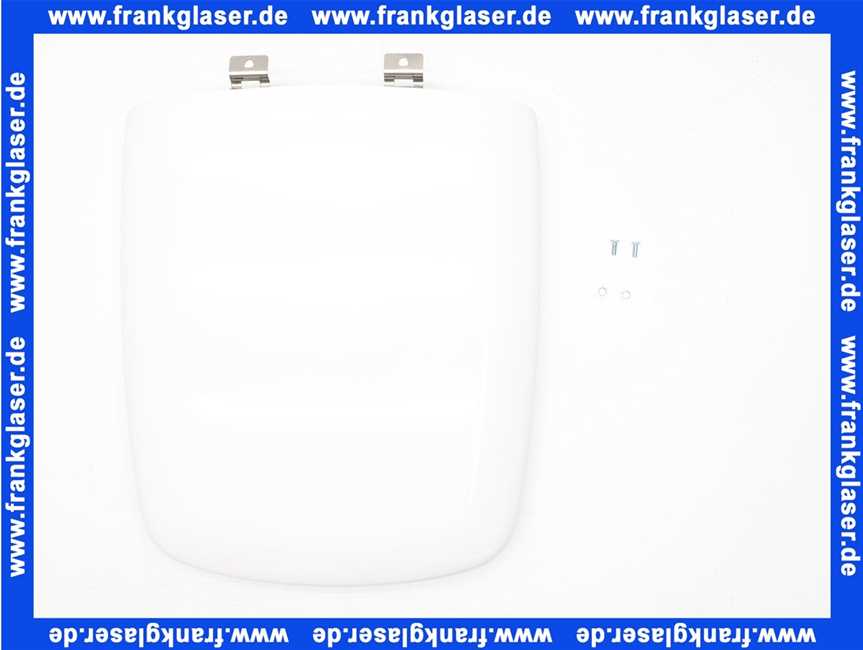 Geberit Cavelle WC-Sitz, weiß Scharniere Edelstahl 574720000